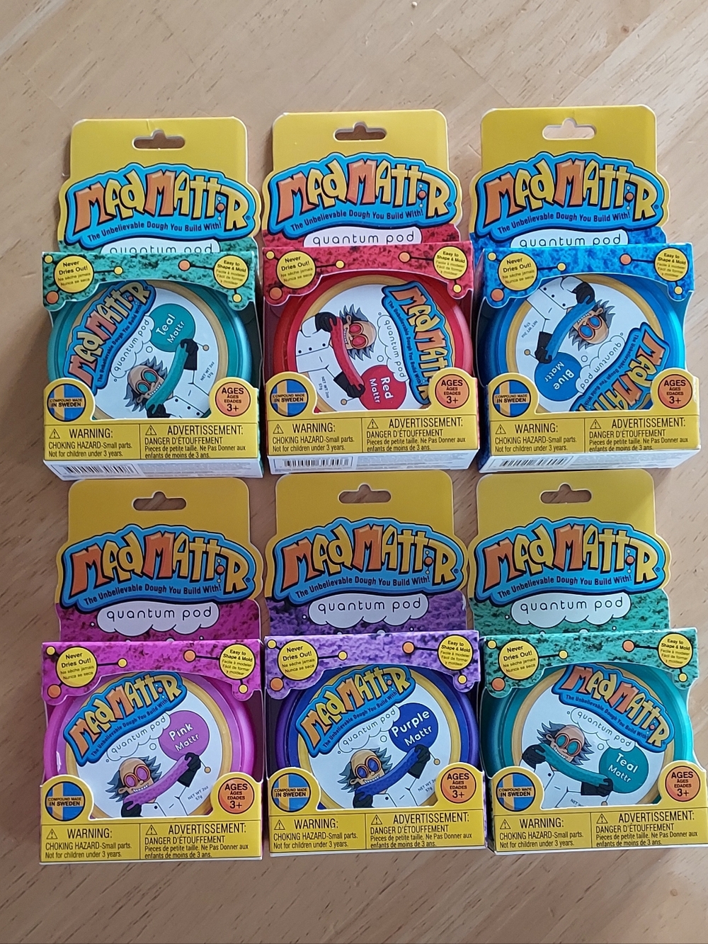 Kids Quantum Pod Play Dough - Madmatter